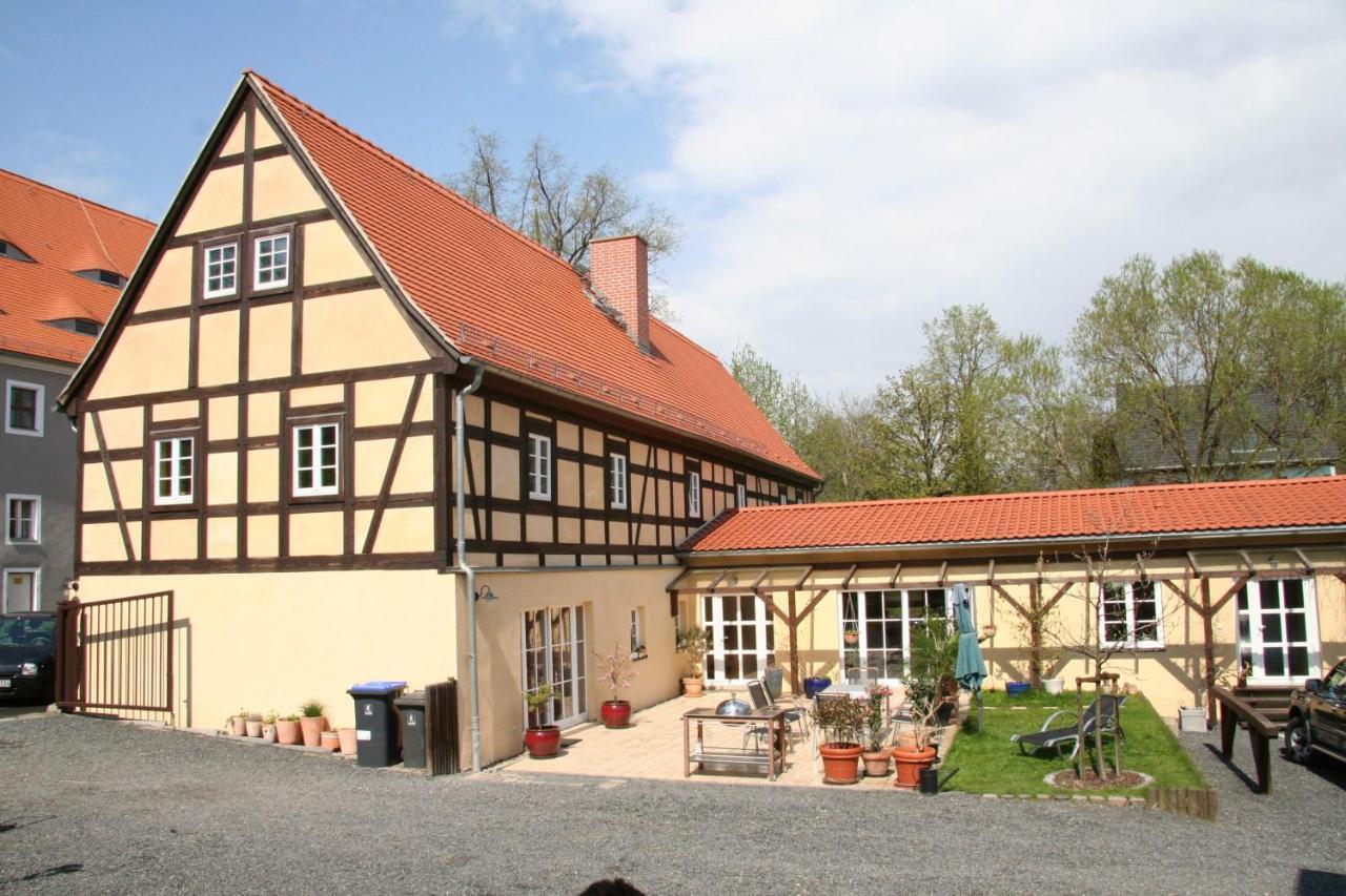 Вилла Fachwerkhaus Maxen Muglitztal Экстерьер фото